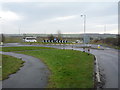 Roundabout on the A64