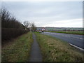 Dual use path near Starr Carr Farm