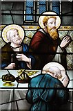 SO9422 : Stained glass window, Cheltenham Minster, St Mary’s by Philip Halling