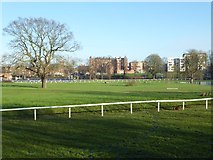 SO8455 : View to the University of Worcester by Philip Halling