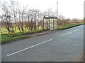 Westbound bus stop, Wand Lane, Gallows Hill