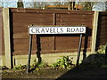 Cravells Road sign