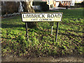 TL1412 : Limbrick Road sign by Geographer