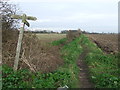 Footpath Junction Sign