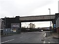 SE2932 : Disused railway viaduct over Bridge Road by Stephen Craven