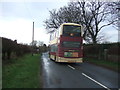 EYMS bus on Filey Road, Lebberston