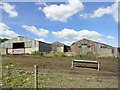 Sheds at White Byerside farm