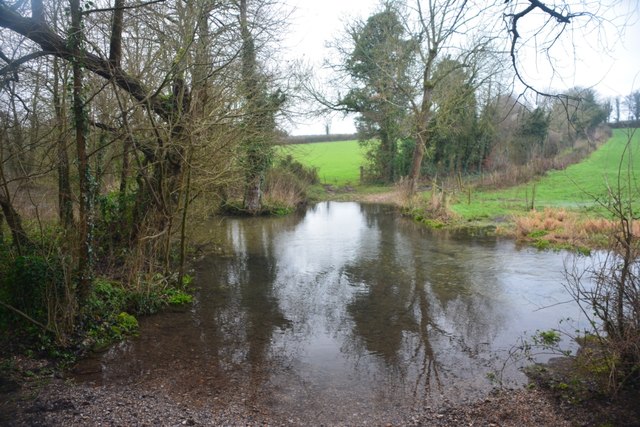 Ford at Nether Wallop © John Walton :: Geograph Britain and Ireland