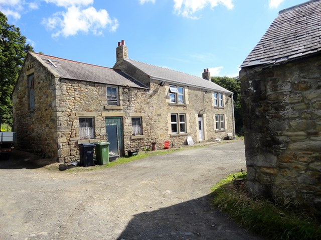 Farmhouse at Tongue Burns, Blackhall Mill