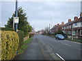 Bus stop on Muston Road (A1039), Filey