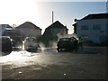 SZ0995 : Moordown: at the carwash by Chris Downer