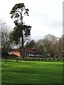 The cricket pavilion in Edwinstowe