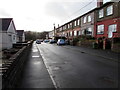 Housing contrasts, Brynmynach Avenue, Ystrad Mynach