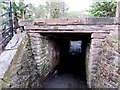 Underpass on the west side of Ystrad Mynach railway station