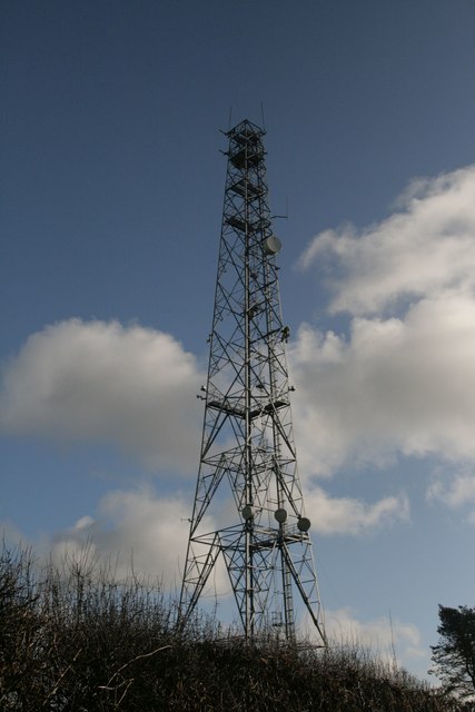 Phone mast, Bulbarrow Hill