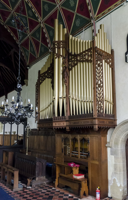 Organ, St Michael's church, Averham © Julian P Guffogg :: Geograph ...