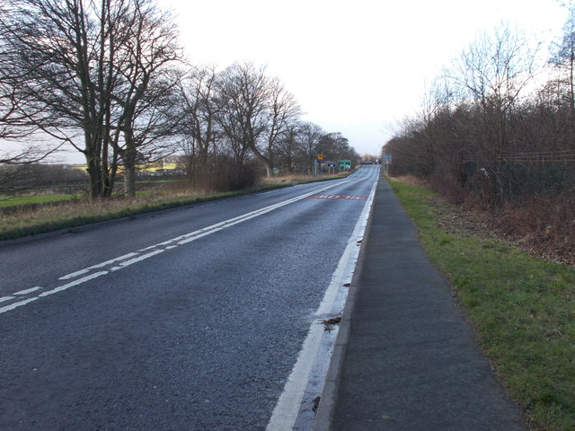 Wakefield Road - viewed from Ben Booth Lane