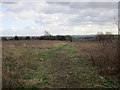 Footpath across waste ground