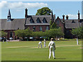 Cricket match at the Sandbach School