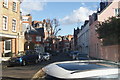 View back along Dilke Street to Tite Street from Swan Walk