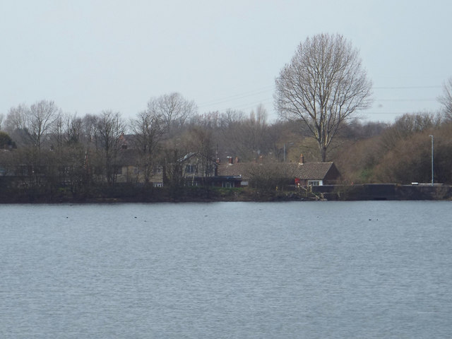 Houses in Norton East overlooking Norton Lakeside Wildfowl Reserve