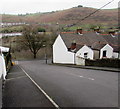 Unnamed road descending from Wellington Terrace to Station Road, Brithdir