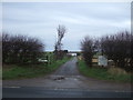 Track to Newbiggin West Farm