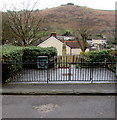 Entrance to Brithdir Memorial Gardens