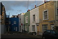 View of brightly coloured houses on Burnsall Street