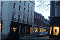 View up Ellis Street from Sloane Street