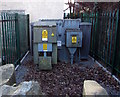 Inside Glancynon electricity substation, Abercynon