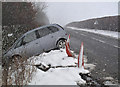 A winter road accident