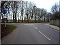 Roundabout near holiday village, South Sands