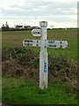 Fingerpost, Empingham Road, Exton