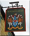 The Butchers Arms (2) - sign, 104 Corn Street, Witney, Oxon