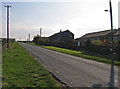 Scholes Moor Road towards Hade Edge at Smithfield Farm