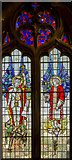SK9772 : Stained glass window, St Nicholas' church, Lincoln by Julian P Guffogg