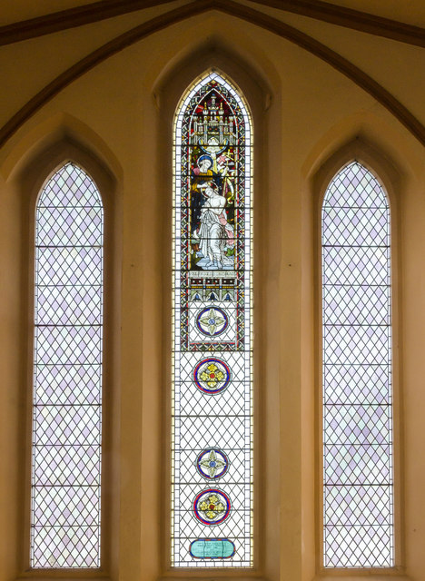 West window, St Nicholas' church, Lincoln