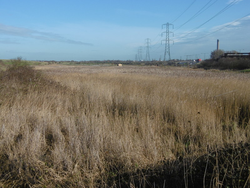 Looking towards Crayford Marshes © Marathon cc-by-sa/2.0 :: Geograph ...