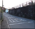 KEEP CLEAR on the B4275, Abercynon