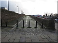 The ramp at Brunswick Railway Station