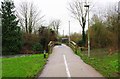 Crown Lane crossing the River Windrush, Witney, Oxon