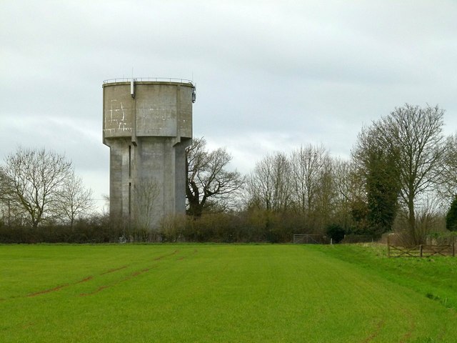 Burley water tower