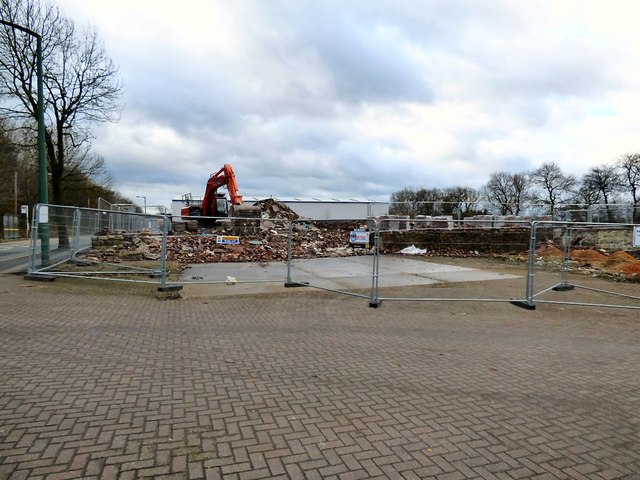 Demolition of Wharf Mill