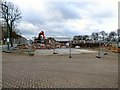 SJ9495 : Demolition of Wharf Mill by Gerald England