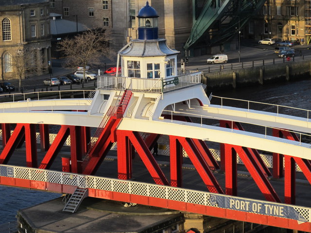 The central section of the Swing Bridge