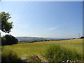 View south from beside Hollinside Lane