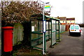 Maple Walk bus stop and shelter, Pucklechurch