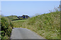 Lane approaching Hartland Point in Devon