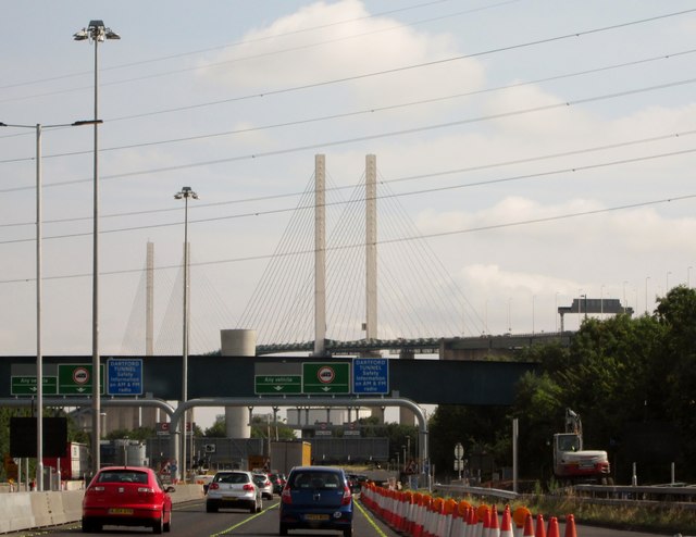 Approaching The Dartford Tunnel 2 Martin Dawes Geograph Britain   4817769 Ba4b6fdf 